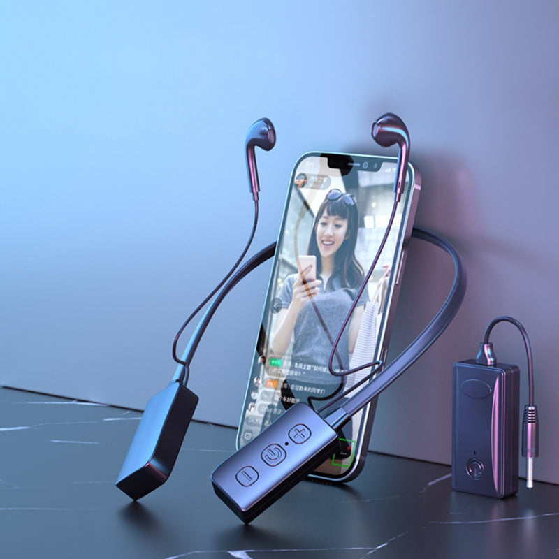 2.4G Neck Mounted Wireless Monitoring Earphones Noise Reduction Neckband Headphones 2.4G Neck Mounted Wireless Monitoring Earphones Noise Reduction Neckband Headphones